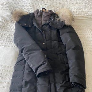 Parajumper Coat with real fur